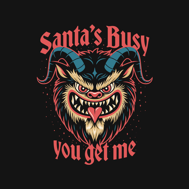Santa's Busy-Mens-Long Sleeved-Tee-Popnotic