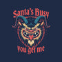 Santa's Busy-Mens-Basic-Tee-Popnotic