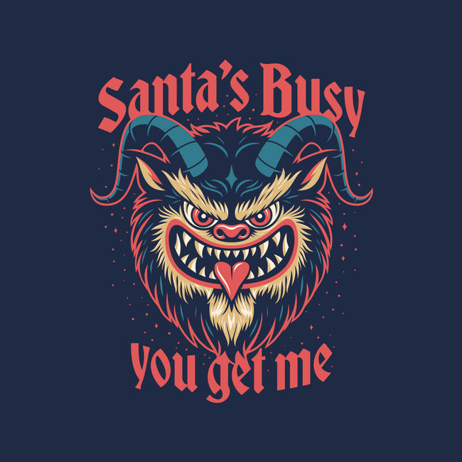 Santa's Busy-Womens-V-Neck-Tee-Popnotic