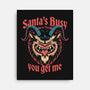 Santa's Busy-None-Stretched-Canvas-Popnotic