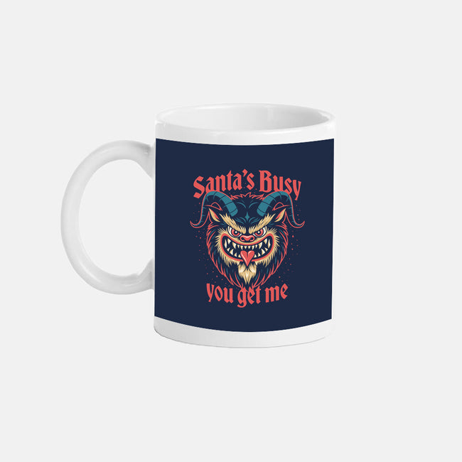 Santa's Busy-None-Mug-Drinkware-Popnotic