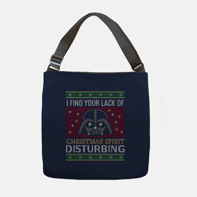 Lack Of Christmas Spirit-None-Adjustable Tote-Bag-Popnotic