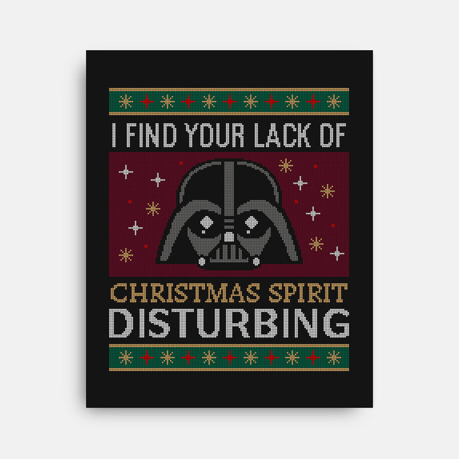 Lack Of Christmas Spirit-None-Stretched-Canvas-Popnotic