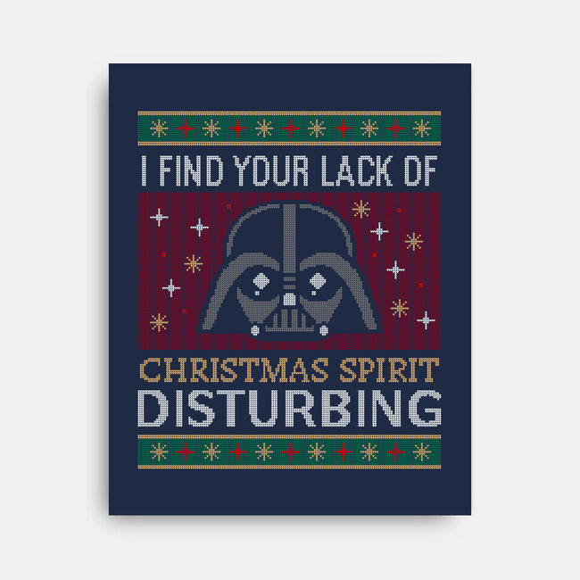 Lack Of Christmas Spirit-None-Stretched-Canvas-Popnotic