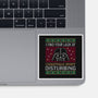 Lack Of Christmas Spirit-None-Glossy-Sticker-Popnotic