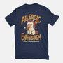 Allergic To Enthusiasm-Womens-Fitted-Tee-Popnotic