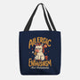 Allergic To Enthusiasm-None-Basic Tote-Bag-Popnotic