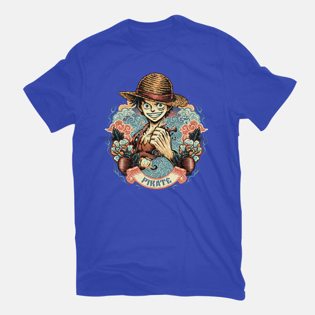 Legendary Pirate-Womens-Fitted-Tee-glitchygorilla