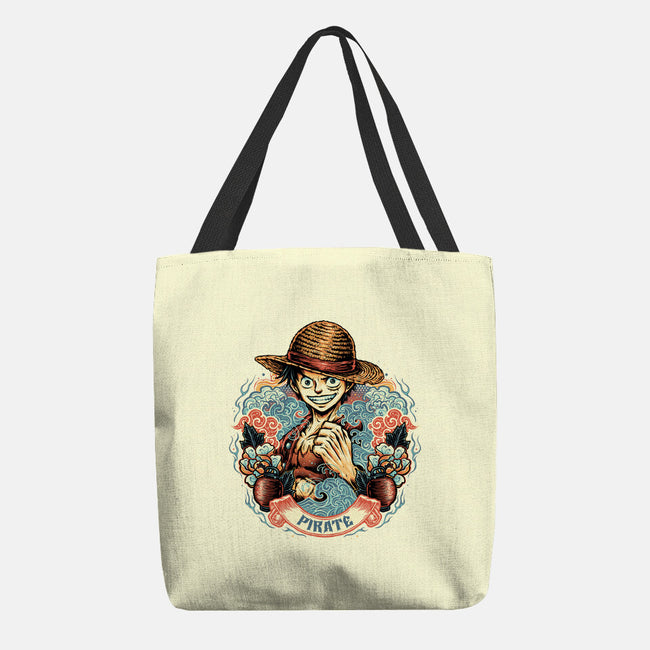Legendary Pirate-None-Basic Tote-Bag-glitchygorilla