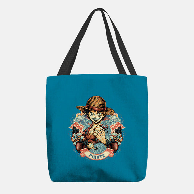 Legendary Pirate-None-Basic Tote-Bag-glitchygorilla