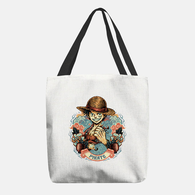 Legendary Pirate-None-Basic Tote-Bag-glitchygorilla