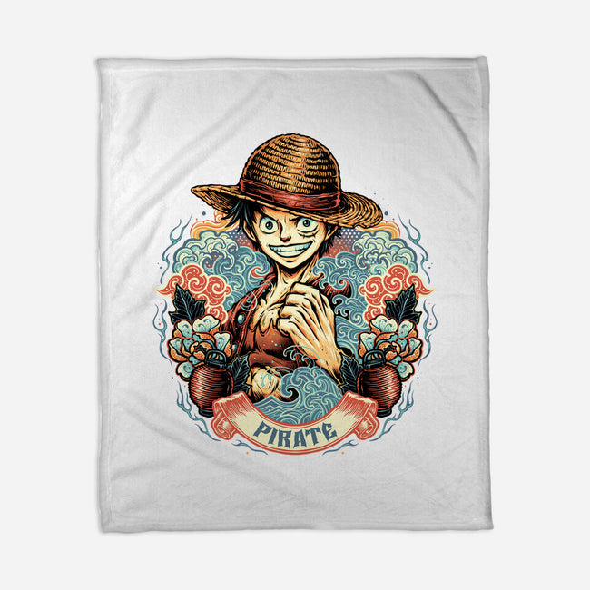 Legendary Pirate-None-Fleece-Blanket-glitchygorilla