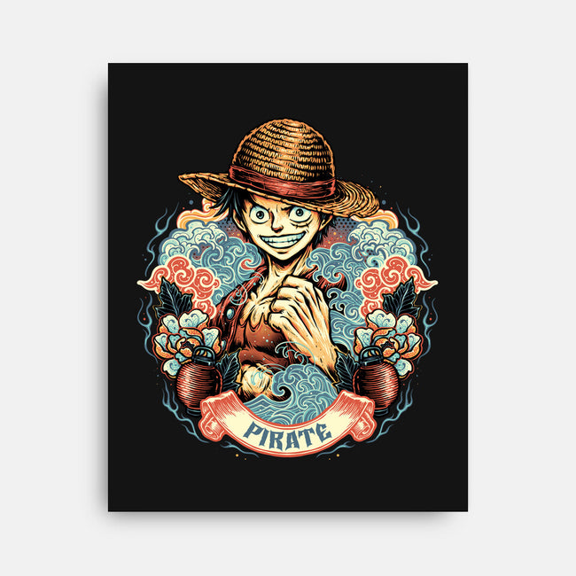 Legendary Pirate-None-Stretched-Canvas-glitchygorilla