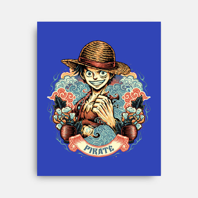 Legendary Pirate-None-Stretched-Canvas-glitchygorilla