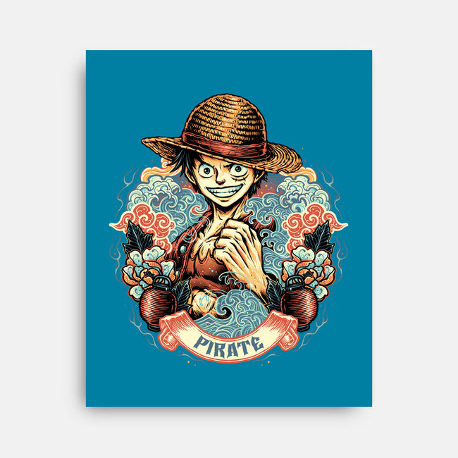 Legendary Pirate-None-Stretched-Canvas-glitchygorilla