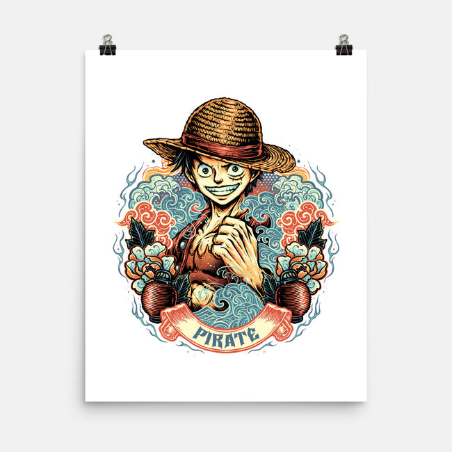 Legendary Pirate-None-Matte-Poster-glitchygorilla