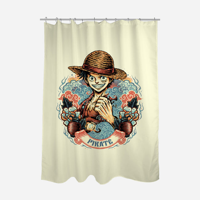 Legendary Pirate-None-Polyester-Shower Curtain-glitchygorilla