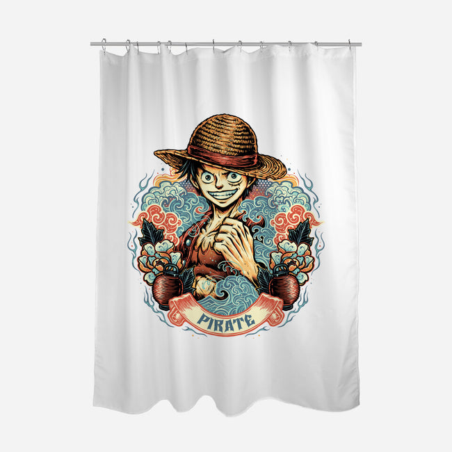 Legendary Pirate-None-Polyester-Shower Curtain-glitchygorilla