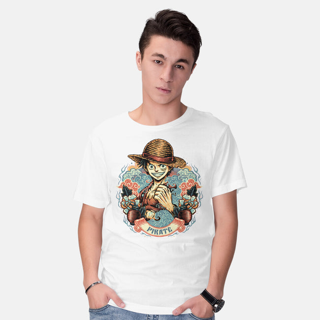 Legendary Pirate-Mens-Basic-Tee-glitchygorilla