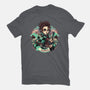 Legendary Slayer-Unisex-Basic-Tee-glitchygorilla