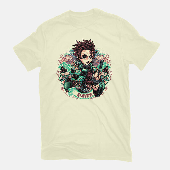 Legendary Slayer-Mens-Basic-Tee-glitchygorilla