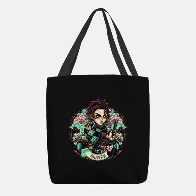 Legendary Slayer-None-Basic Tote-Bag-glitchygorilla