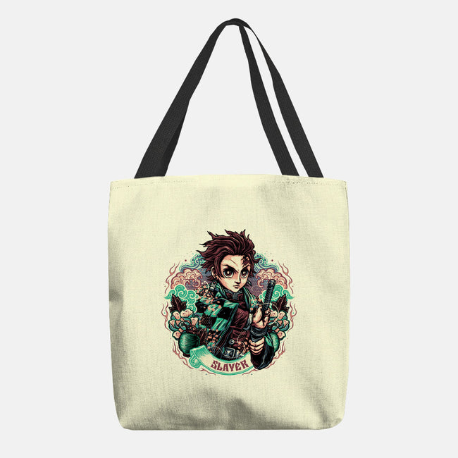 Legendary Slayer-None-Basic Tote-Bag-glitchygorilla