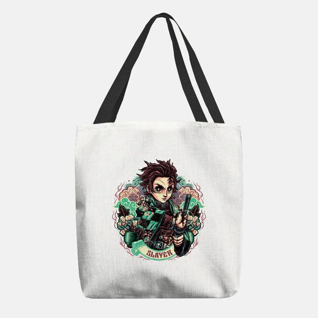 Legendary Slayer-None-Basic Tote-Bag-glitchygorilla