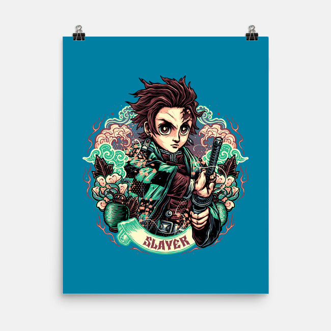 Legendary Slayer-None-Matte-Poster-glitchygorilla