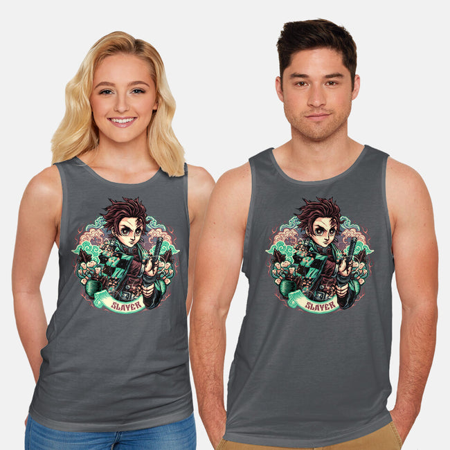 Legendary Slayer-Unisex-Basic-Tank-glitchygorilla