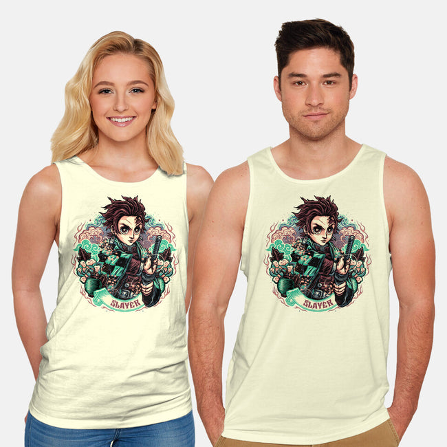 Legendary Slayer-Unisex-Basic-Tank-glitchygorilla