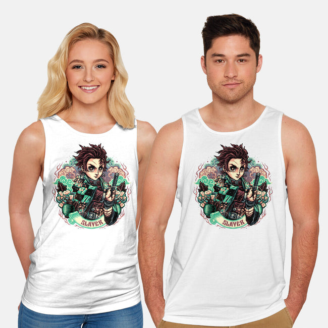 Legendary Slayer-Unisex-Basic-Tank-glitchygorilla