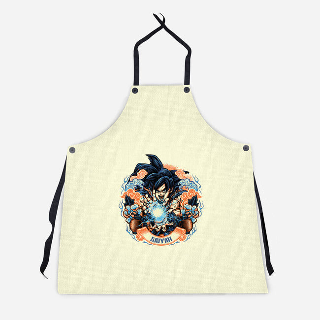 He Is Legendary-Unisex-Kitchen-Apron-glitchygorilla