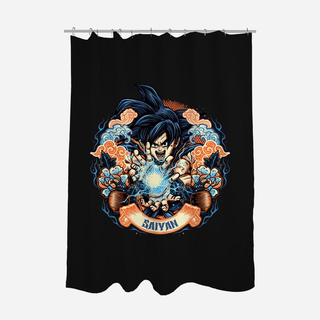 He Is Legendary-None-Polyester-Shower Curtain-glitchygorilla