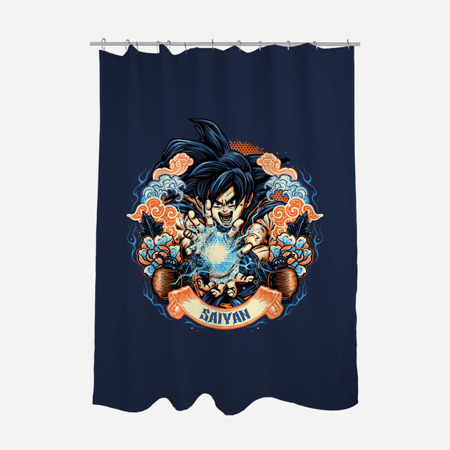 He Is Legendary-None-Polyester-Shower Curtain-glitchygorilla