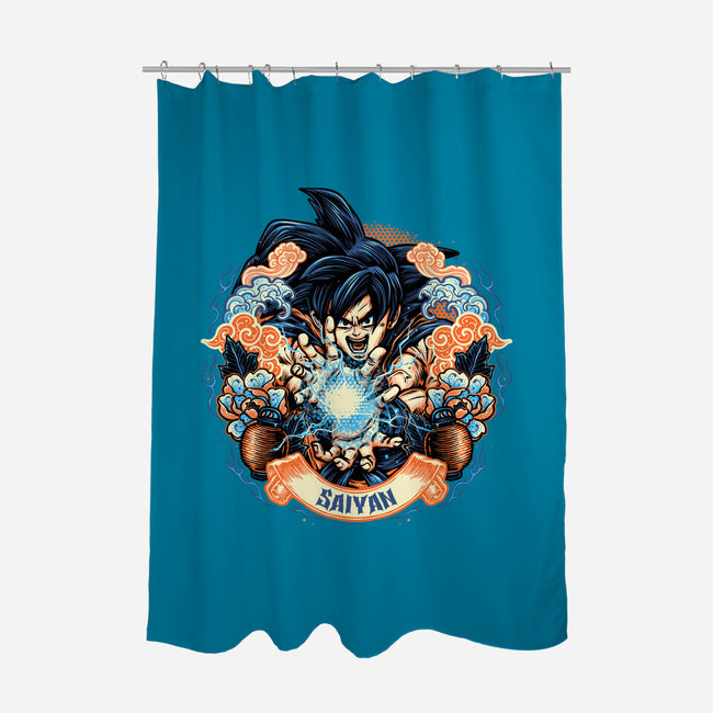 He Is Legendary-None-Polyester-Shower Curtain-glitchygorilla