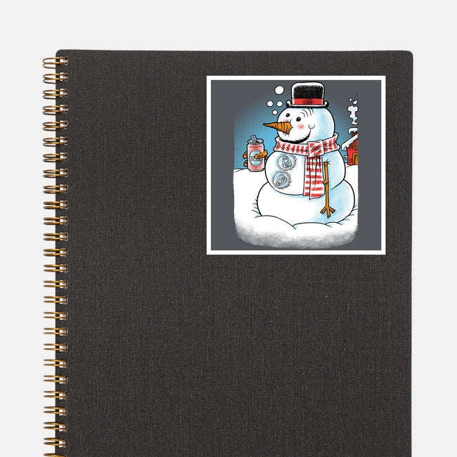 Cold Beer And Cool Buttons-None-Glossy-Sticker-imisko