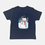 Cold Beer And Cool Buttons-Baby-Basic-Tee-imisko