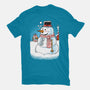 Cold Beer And Cool Buttons-Womens-Fitted-Tee-imisko