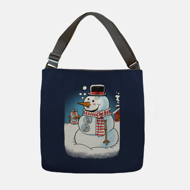 Cold Beer And Cool Buttons-None-Adjustable Tote-Bag-imisko