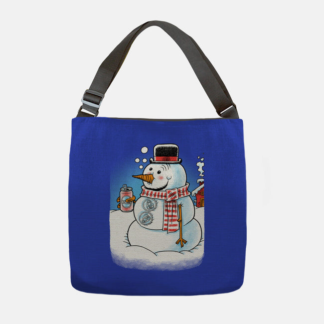 Cold Beer And Cool Buttons-None-Adjustable Tote-Bag-imisko