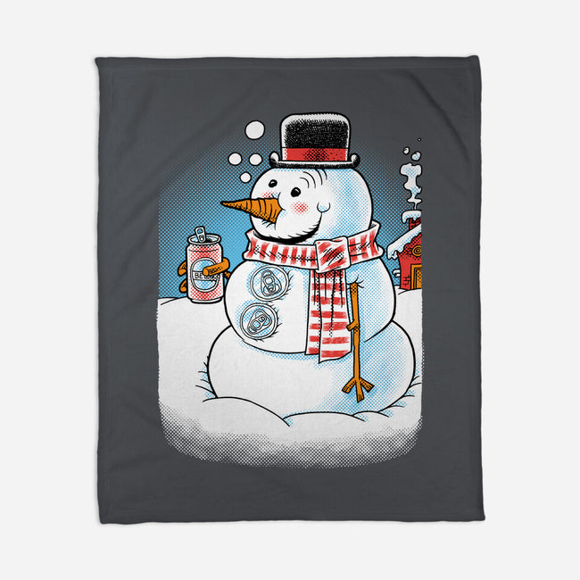 Cold Beer And Cool Buttons-None-Fleece-Blanket-imisko