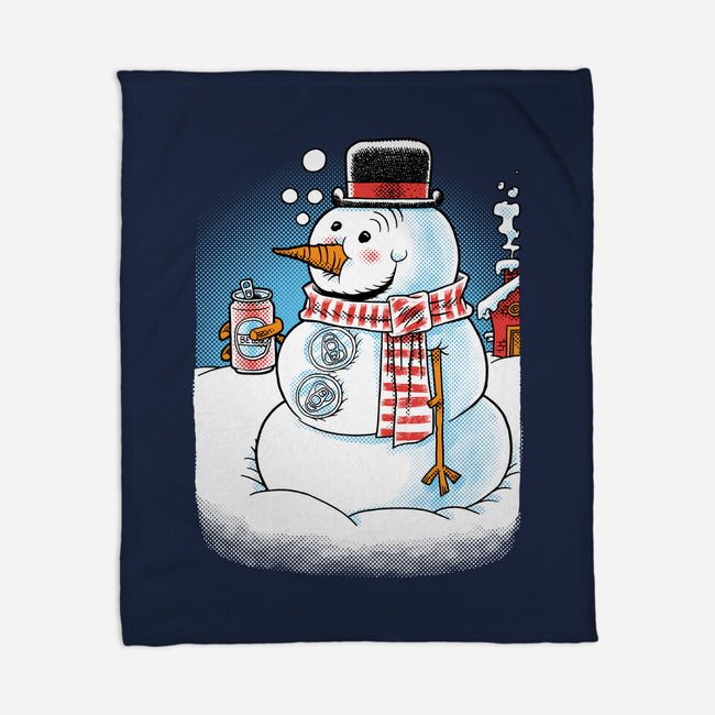 Cold Beer And Cool Buttons-None-Fleece-Blanket-imisko