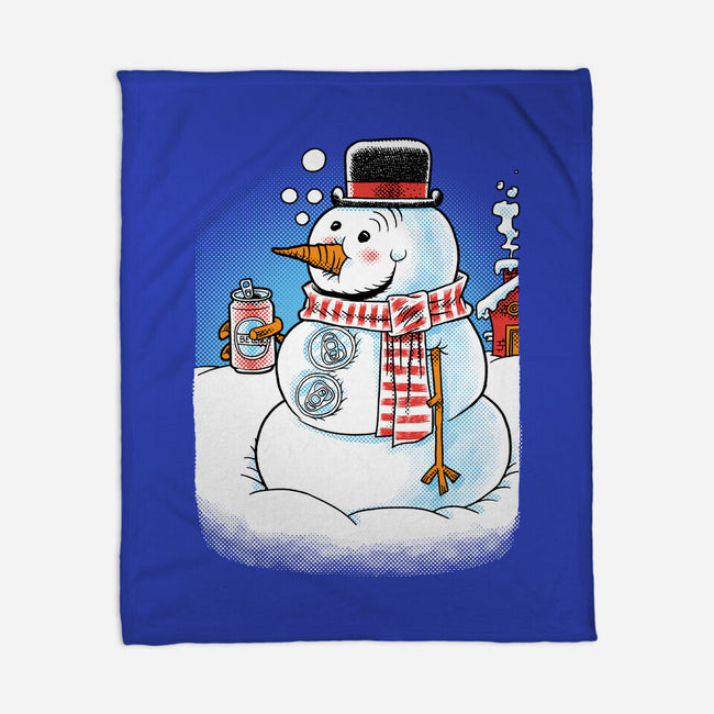 Cold Beer And Cool Buttons-None-Fleece-Blanket-imisko
