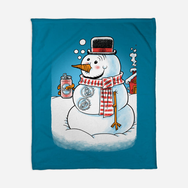 Cold Beer And Cool Buttons-None-Fleece-Blanket-imisko