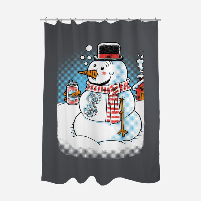 Cold Beer And Cool Buttons-None-Polyester-Shower Curtain-imisko