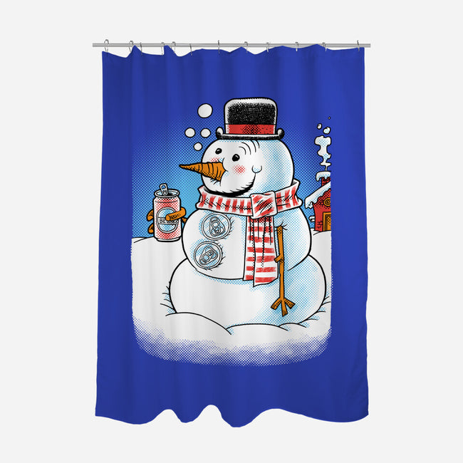 Cold Beer And Cool Buttons-None-Polyester-Shower Curtain-imisko
