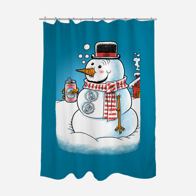 Cold Beer And Cool Buttons-None-Polyester-Shower Curtain-imisko
