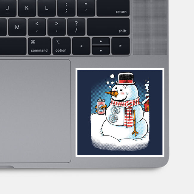 Cold Beer And Cool Buttons-None-Glossy-Sticker-imisko