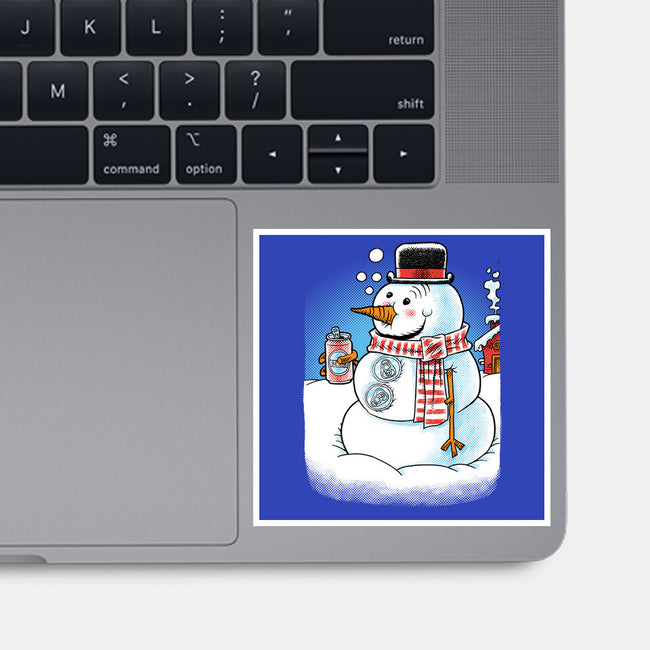 Cold Beer And Cool Buttons-None-Glossy-Sticker-imisko